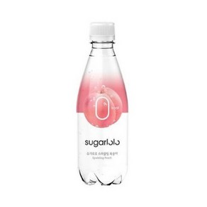 슈가로로 스파클링 복숭아, 350ml, 18개