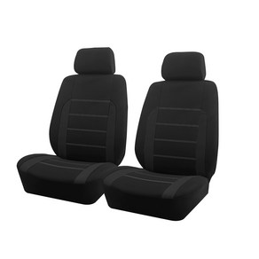 AUTO PLUS 카시트 커버 범용 사이즈 대부분의 자동차 SUV 트럭 밴 액세서리 풀 세트용 인테리어, 13 Black 2 seat, 1개