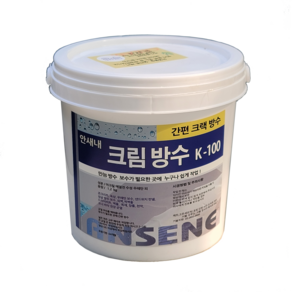 방수크림 안새내 k-100 크랙보수 우레탄보수 간편 크림방수, 흰색, 1.2kg, 1개