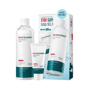 NEW 닥터지 레드 블레미쉬 클리어 모이스처 토너세트 본품 300ml+크림30ml, 1개