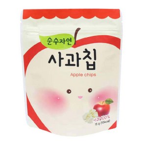 순수자연 사과칩15g, 순수자연 사과칩, 단일속성, 15g