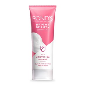 POND'S Bight Beauty Spot-less Glow Face Wash With Vitamins All Skin Types 100g, 100ml, 1개