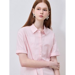 쉬즈미스 로라제인 베이직 반팔 셔츠 택가격 138000원