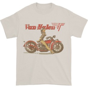 ROCKPANDA Van Halen Biker Pin Up 반팔티