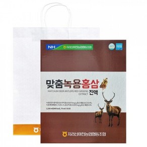 지리산마천농협 맞춤 녹용 홍삼 진액 70ml 30포 1박스, 1개