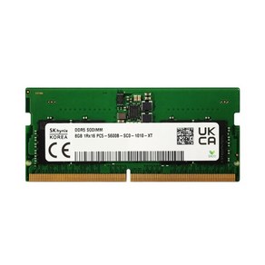 SK하이닉스 노트북용 DDR5 RAM 8GB 5600MHz 새상품/벌크, 1개