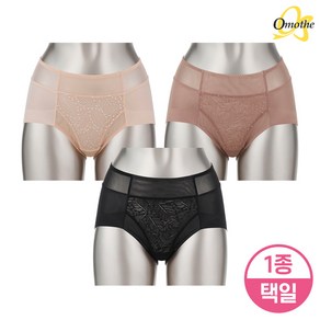 오모떼 U라인 가슴보정 삼각 더블패널 노와이어 보정팬티(OMOBPT013A) 1종택일