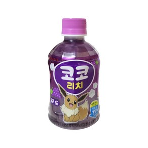 코코리치 포도맛 페트음료 포켓몬패키지랜덤 280ml x 12개