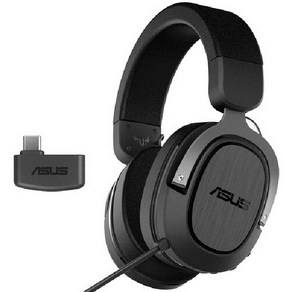 에이수스 게이밍 무선 헤드셋, TUF GAMING H3 WIRELESS, Gun metal