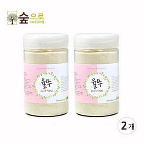 숲으로허브 천연곡물팩 생 율무가루 통 120g, 1개입, 2개