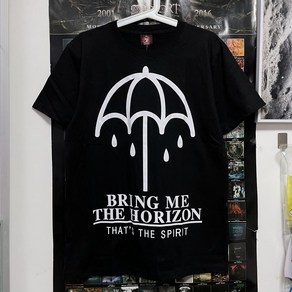 남자 프린팅 티셔츠 메탈티 락밴드티 BMTH 1