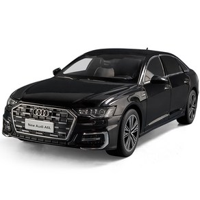 AUDI 아우디 A6 L S line 1대18 1:18 자동차 미니카 모형 다이캐스트 꿈꾸는다락방, 블랙, 1개