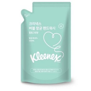 항균핸드워시 퓨어애플 호환용 450ml(RF) 크리넥스, 1개