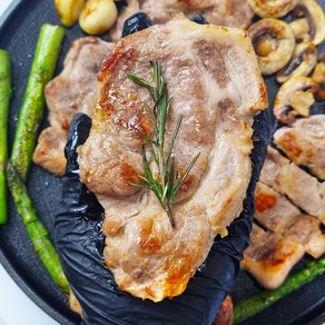육식대첩 국내산 냉장 프리미엄 한돈 목살 구이용 500g, 1개