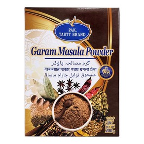 인도 PAK.TASTY 가람 마살라 파우더 200g 음식 요리 소스 식자재 식품 향신료 / Gaam Masala Powde, 1개