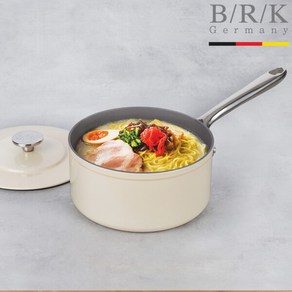 [BRK] 에볼루션 풀 인덕션 편수냄비 18cm (밀크), 단품, 1개