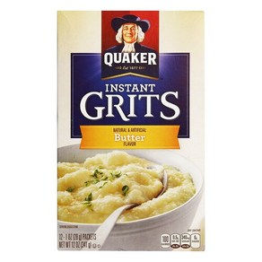 Quaker 퀘이커 인스턴트 그리츠 버터 28g x 22팩 Instant Grits Butter