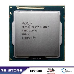 인텔 코어 i5 3470T 2.9GHz 듀얼 A 1155 CPU 프로세서