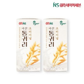 삼육 삼육네이처세븐 국산 통귀리 오리지널 190ml x 48팩, 48개