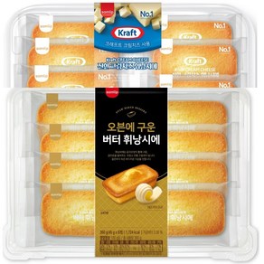 삼립 오븐에구운 버터 휘낭시에 8개입 360g +진한 크림치즈, 720g, 1세트