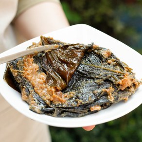 순창 콩잎장아찌 된장 삭힌콩잎 이기남