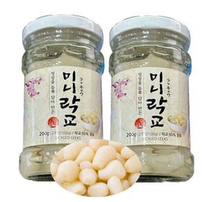 회 친구!! 가정용 정성을 듬뿍 담아 만든 미니락교400g