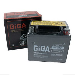 기가(GIGA) 배터리 VS30 12V 6.4Ah 엔맥스 NMAX PCX(10~14) 배터리