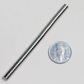 D6*2T 네오디움 원형자석 ND 지름 6mm x 두께 2mm [니즈], 50개