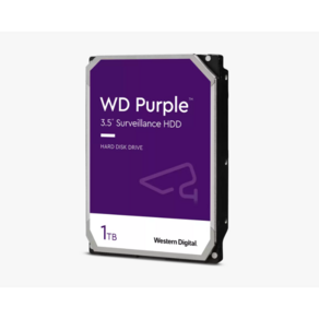 WD 퍼플 Puple 1TB WD10PURZ CCTV하드디스크 보안용하드 HDD 1테라