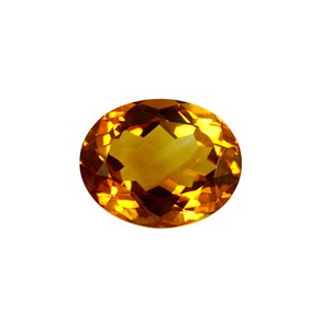 황수정 오발 컷팅원석 파워스톤 12.55ct