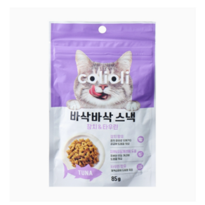 콜리올리 바삭바삭 스낵 (참치&타우린) (85G), 85g, 1개