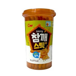 청우 참깨스틱 진, 12개, 85g