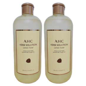 AHC 허브 솔루션 레몬 토너, 500ml, 2개