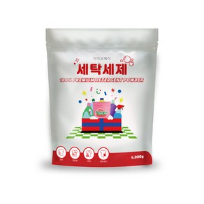 아이브케이 세탁세제 리필형 (대용량), 4kg, 1개