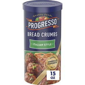 Pogesso Italian Style Bead Cumbs 15 oz. 프로그레소 이탈리아 스타일 빵가루 15온스, 425g, 1개