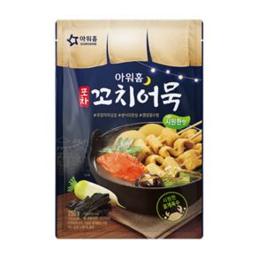 아워홈 포차 꼬치어묵 296g 꽃게육수포함/ 시원한맛