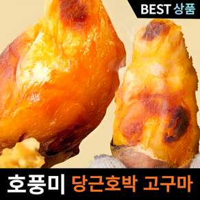 지애랑 산지직송 호풍미 당근 호박고구마 신품종 비세척, 1박스, 10kg(특상)