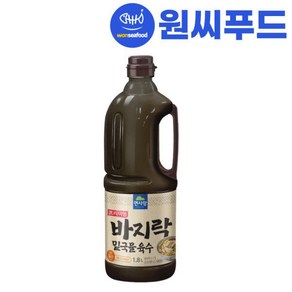 원씨푸드 면사랑 프리미엄 바지락 밑국물 육수 1.8L 칼국수 해물육수 찌개 업소용, 1개