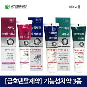 [금호덴탈제약]시린맥스 뉴화인 메디나잇 치약 200g, 1개