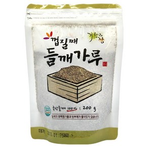 두레생협 기름과장 껍질째들깨가루, 1, 200g, 1개