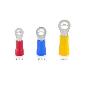 0단자 링단자 0형 터미널 PG 절연 압착단자 Insulated Ring Terminal