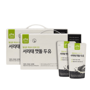 최화정 두유 맷돌 오하루 콩물 두유 20팩, 20개, 180ml