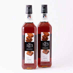 1883 카라멜 시럽 1000ml 2개 + 트루시트러스, 1L