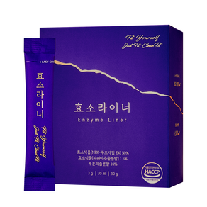 클린핏 효소라이너 유기농 곡물 발효 강력 분해 효소 30포, 90g, 1개