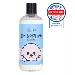 롤스 프리미엄 전견용샴푸 애견샴푸 강아지샴푸 400ml, 1개