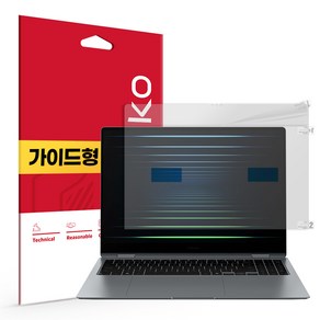 스코코 갤럭시북3 프로 16인치 NT960XFG NT960XFT 지문방지 저반사 액정보호필름, 1개