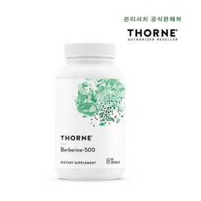 Thone Reseach 베르베린-500 캡슐 60정, 1개, 500mg