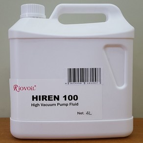 RIOVOIL 진공펌프오일 HIREN 100 4리터