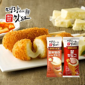 명랑시대 핫도그 2종 세트 (모짜INTHE 5개입+쌀 5개입), 850g