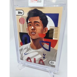 2022 Topps Poject22 UEFA 손흥민 Heung-Min 축구카드 EPL카드, 1개